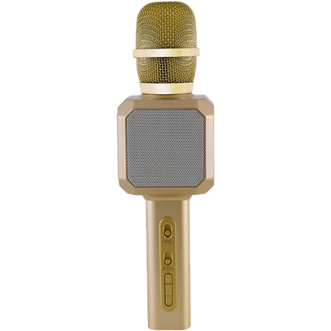 Smartberry M5 Wireless Bluetooth Karaoke Microphone / Speaker Handheld Mic, Gold